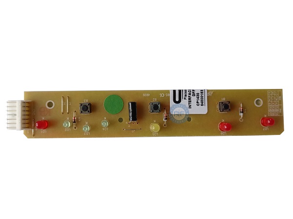 PLAQUETA CP HELADERA ELECTROLUX INTERFACE DFF34 ⁄ DFF40 ⁄ DFF44 PLAQUETA CP HELADERA ELECTROLUX INTERFACE DFF34 ⁄ DFF40 ⁄ DFF44