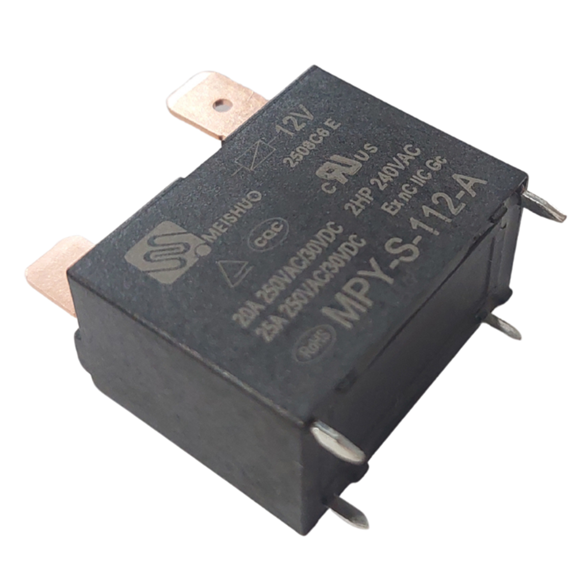 RELAY PARA PLAQUETA HASTA 2HP 25A 12V RELAY PARA PLAQUETA HASTA 2HP 25A 12V