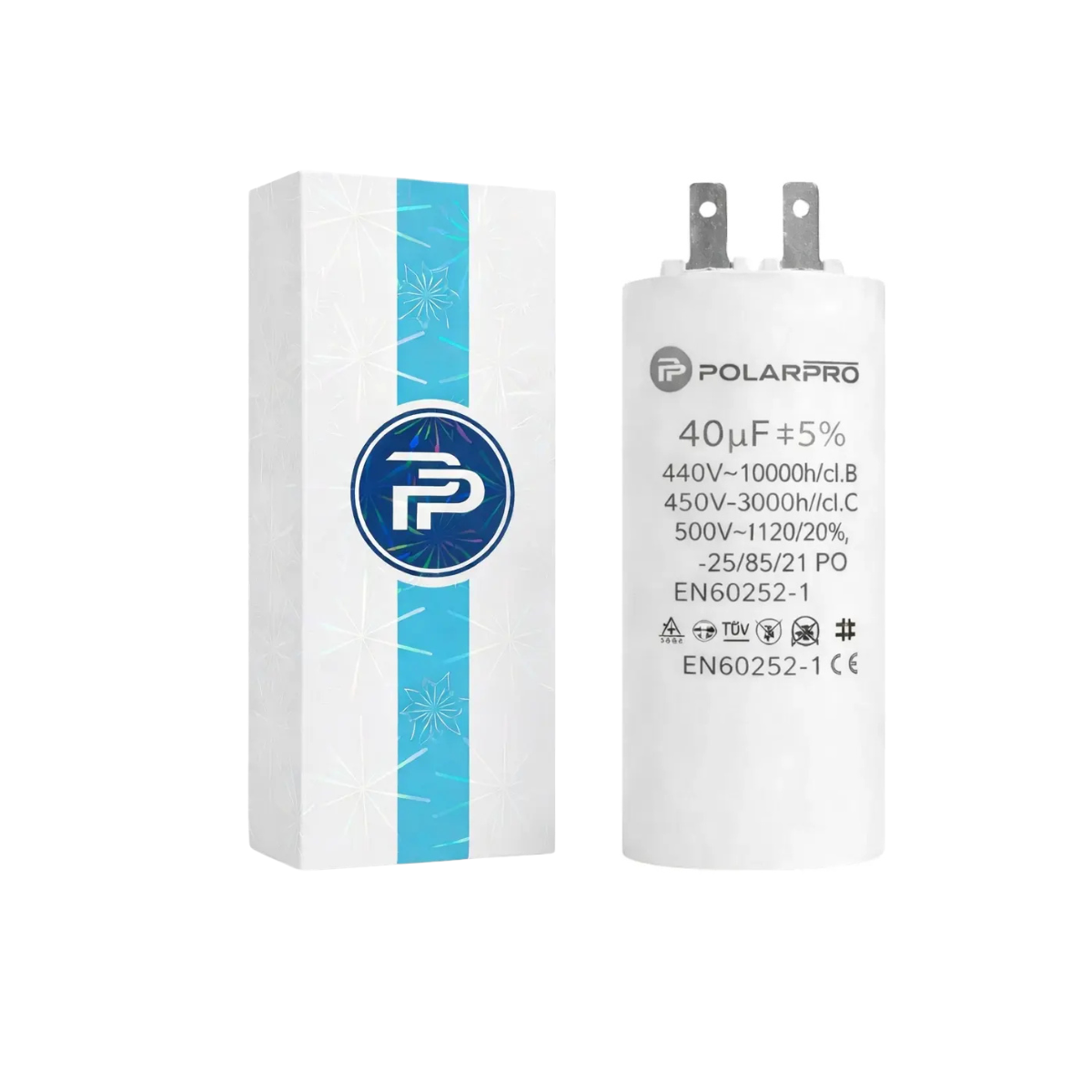 CAPACITOR 40MF CBB60 440V    