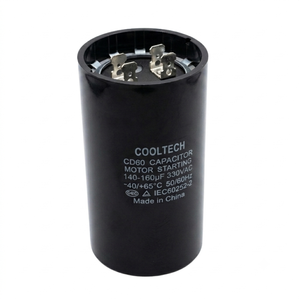 CAPACITOR ARRANQUE 140-160UF 330V  