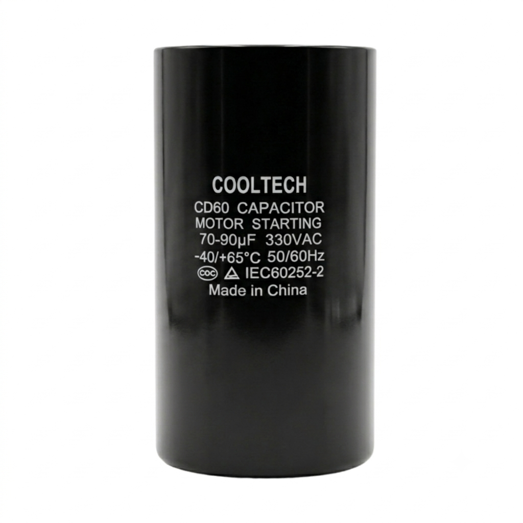 CAPACITOR ARRANQUE 70-90UF 330V  
