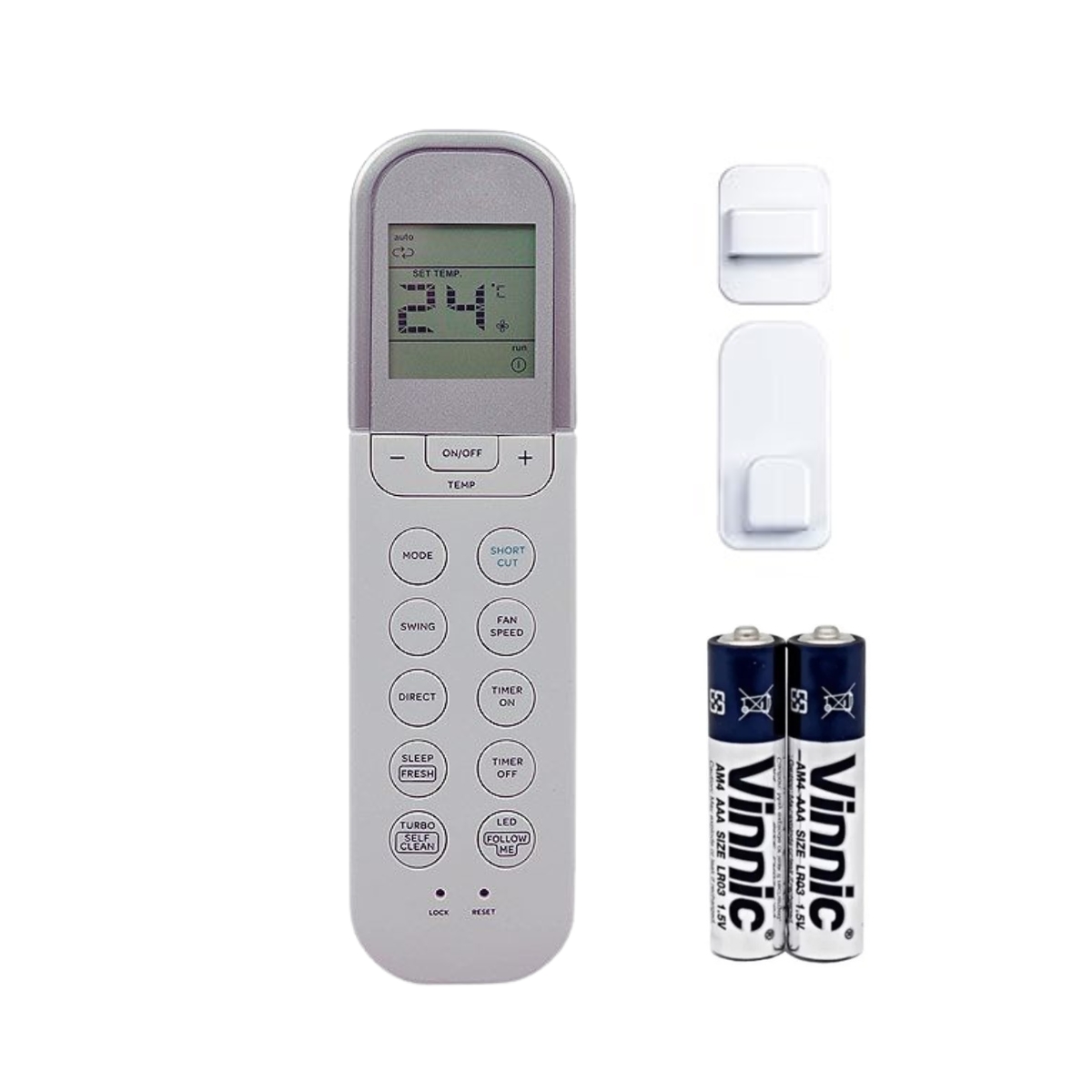 CONTROL REMOTO CARRIER &frasl; MIDEA &frasl; BGH &frasl; ARISTON (AR815)  