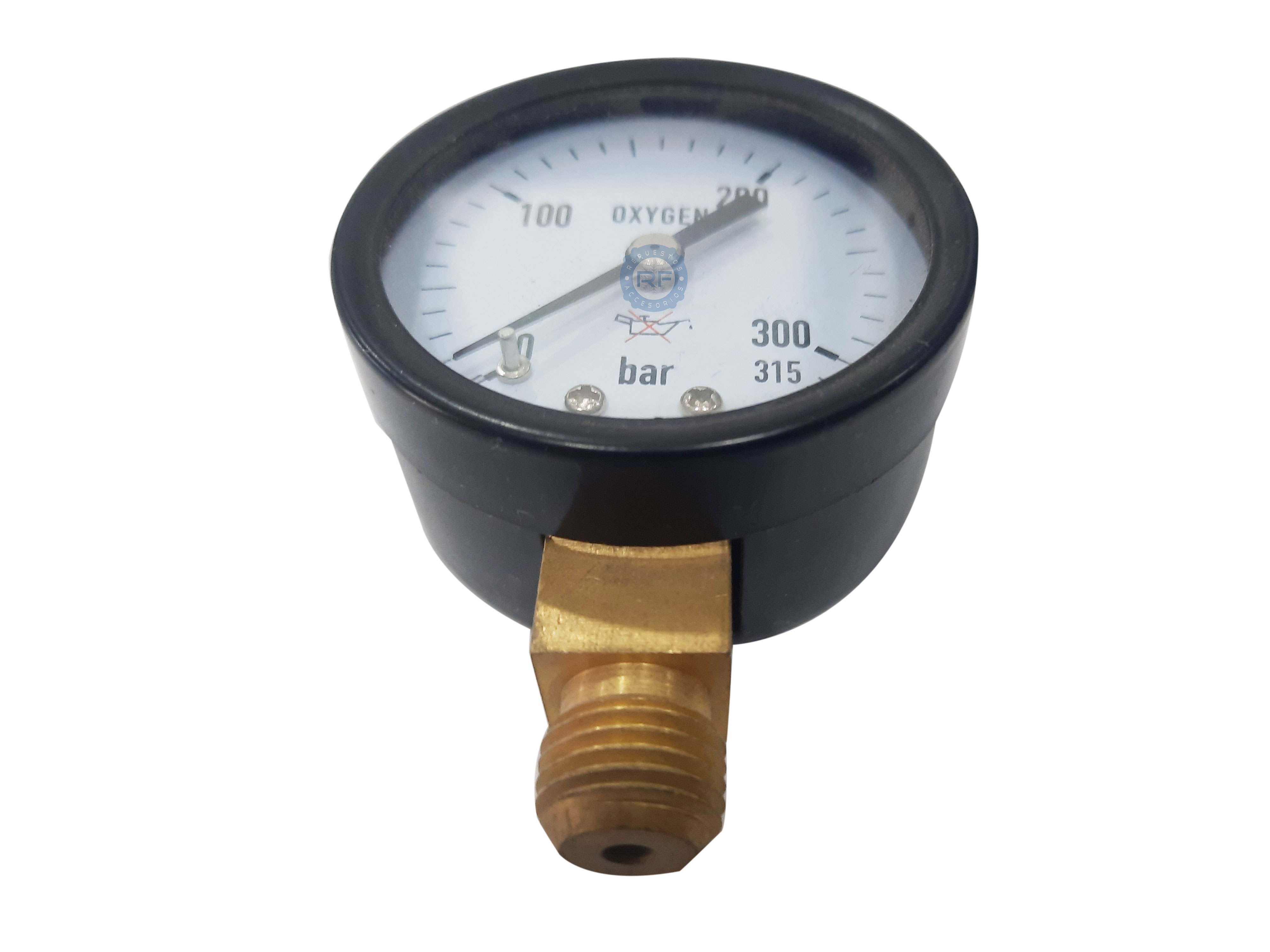 MANOMETRO NITROGENO &frasl; OXIGENO CONTROL DE CARGA  