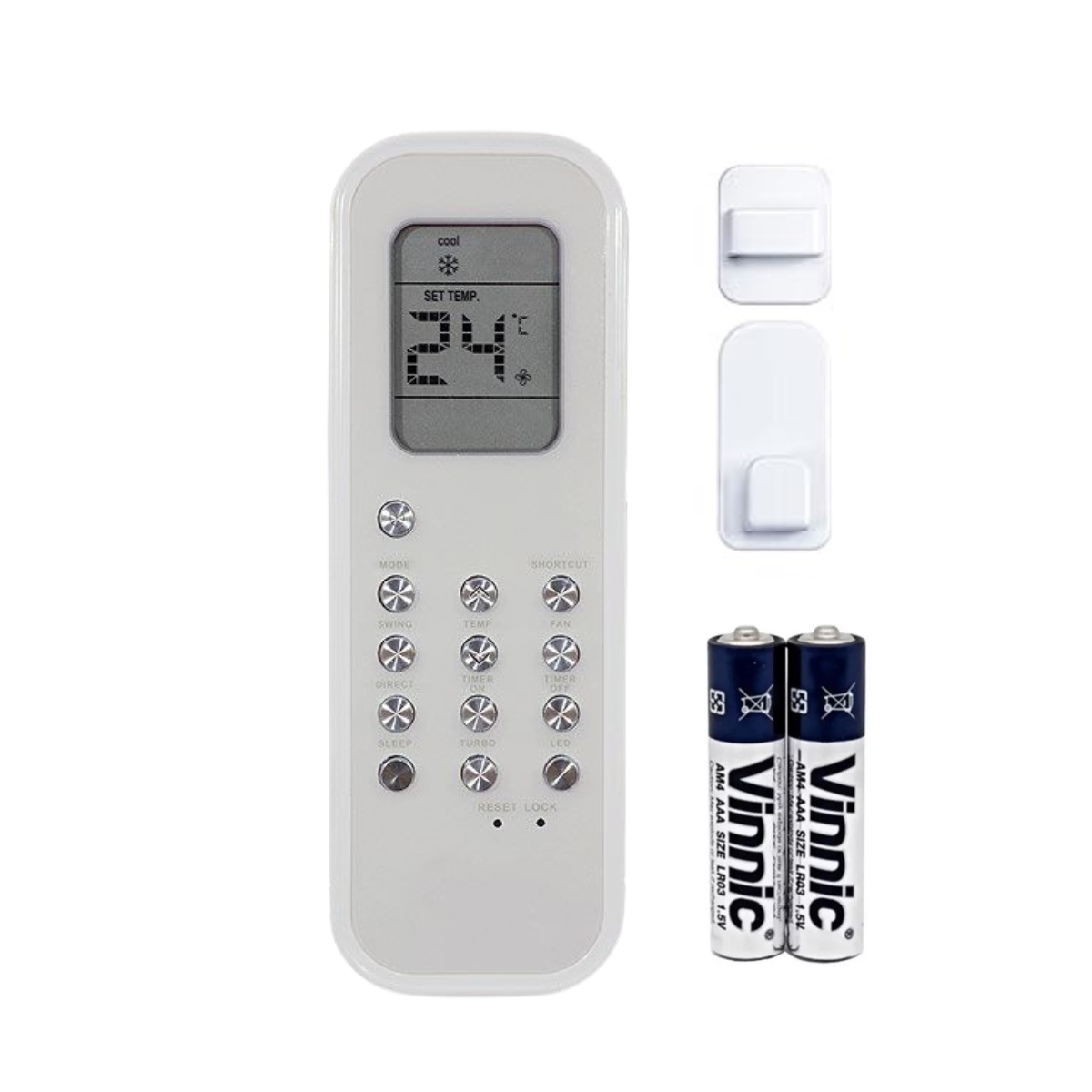 CONTROL REMOTO BGH &frasl; MIDEA (AR814)  