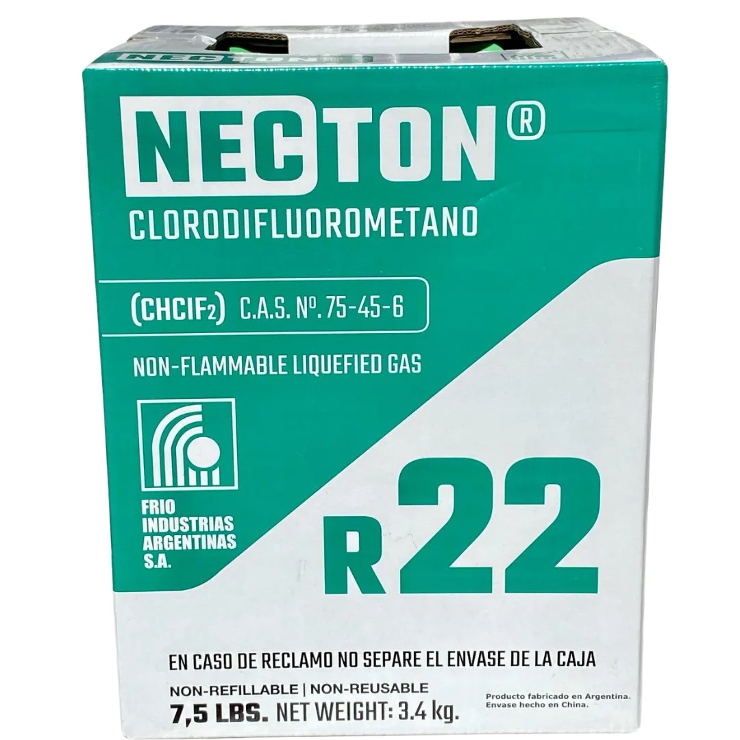 GARRAFA GAS REFRIGERANTE R22 3.4KG    
