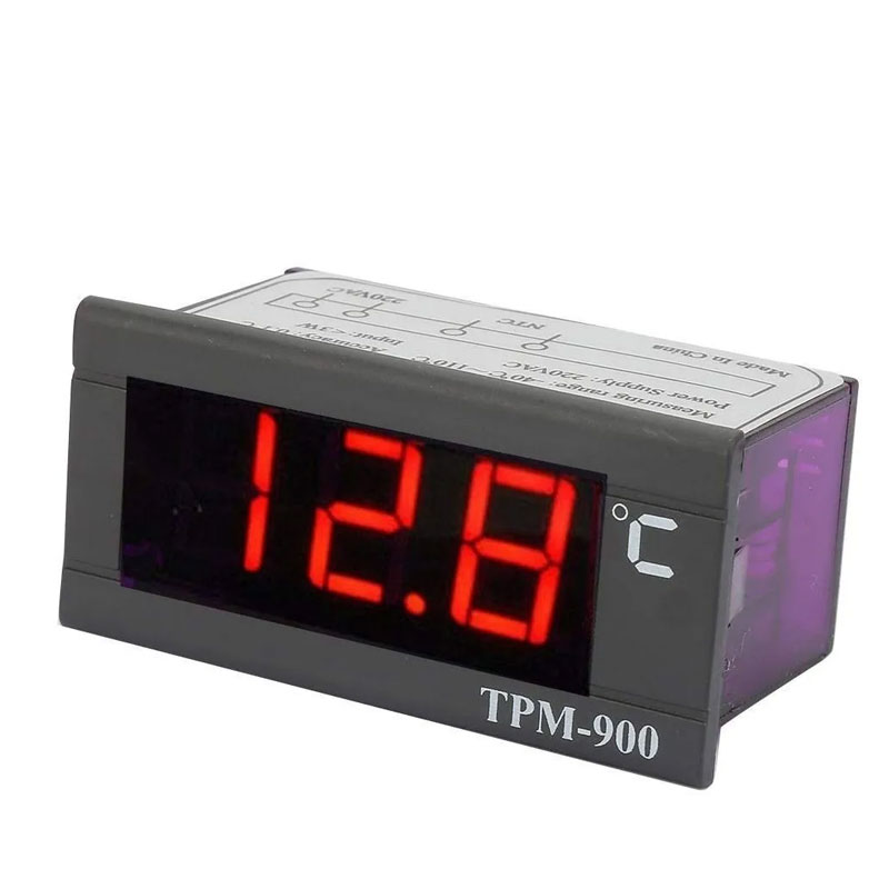 TERMOMETRO DIGITAL TPM-900+ (1 SONDA + 220V + -30ºC A 110ºC)  