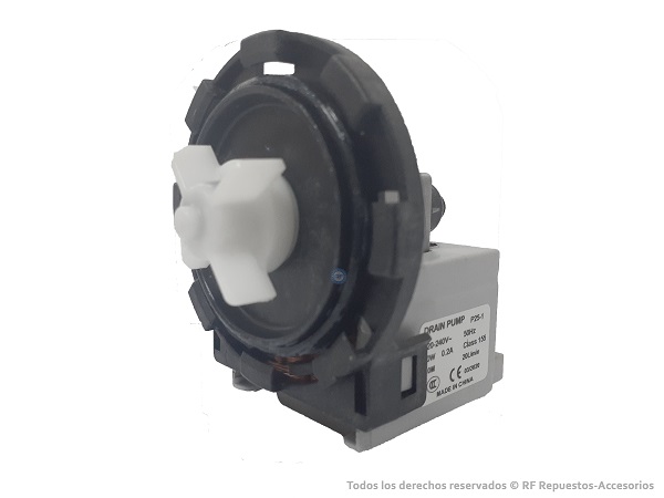 ELECTROBOMBA LAVARROPAS MEDIO GIRO UNIVERSAL  
