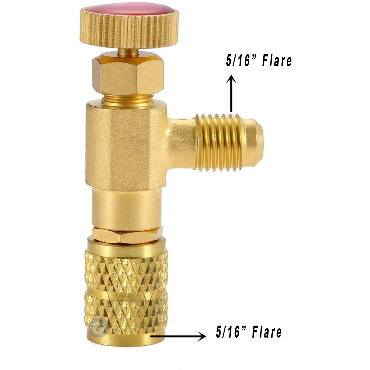 VALVULA ROBINETE SERVICIO SPLIT R410 R32 (5&frasl;16H - 5&frasl;16M)  