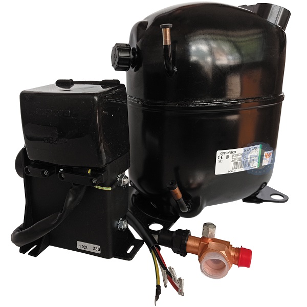 COMPRESOR EMBRACO ASPERA 1 1&frasl;4HP R404A LBP NJ2192GK   