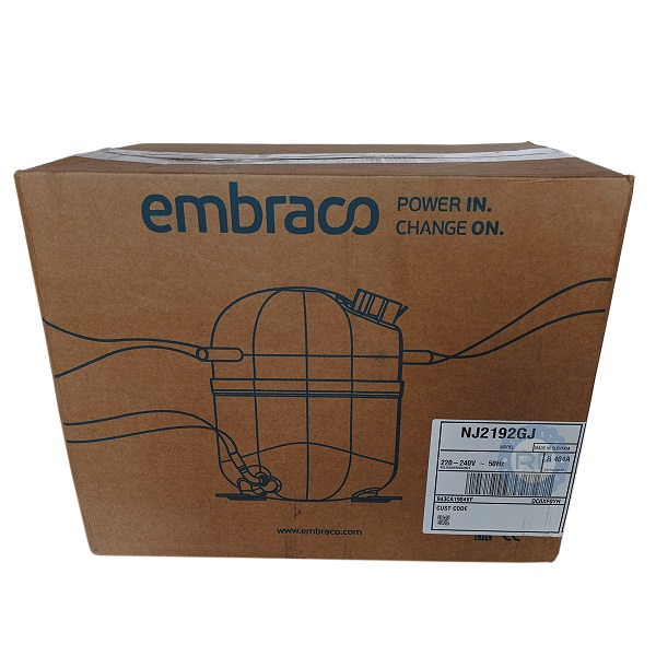 COMPRESOR EMBRACO ASPERA 1 1&frasl;4HP R404A LBP NJ2192GK   