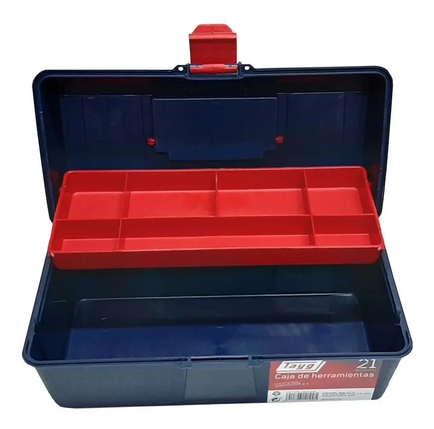 CAJA DE HERRAMIENTAS PLASTICA TAYG N°21      
