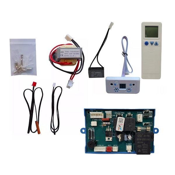 PLAQUETA AIRE UNIVERSAL POR PULSO QD-U08PGC+ DISPLAY  