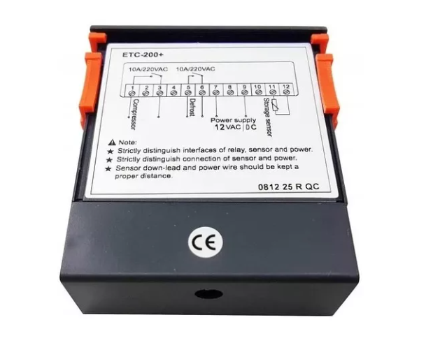 COMBISTATO CONTROL DE TEMPERATURA ETC-200 12V 10A (1 SONDA + DESCON)  