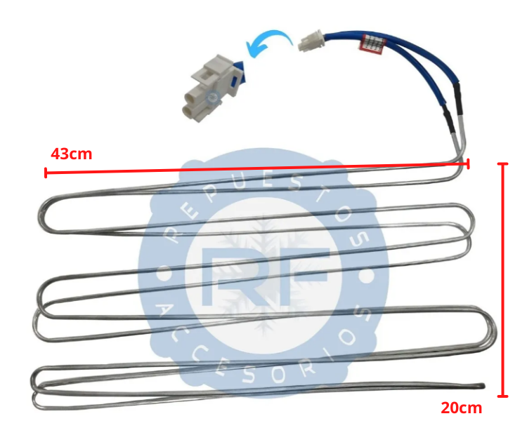 RESISTENCIA HELADERA  MABE&frasl;GE 450-455  