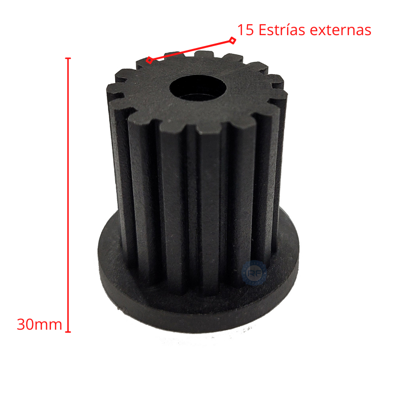 BUJE PARA AGITADOR LAVARROPA 24,5MM  
