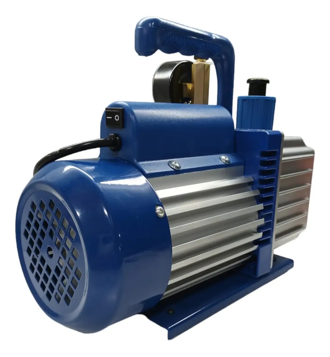 BOMBA DE VACIO EVERTECH 2 ETAPAS 70L&frasl;min CON VACUOMETRO  