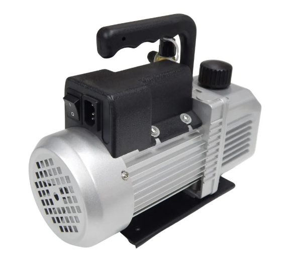 BOMBA DE VACIO EVERTECH 2 ETAPAS 70L&frasl;min CON VACUOMETRO  