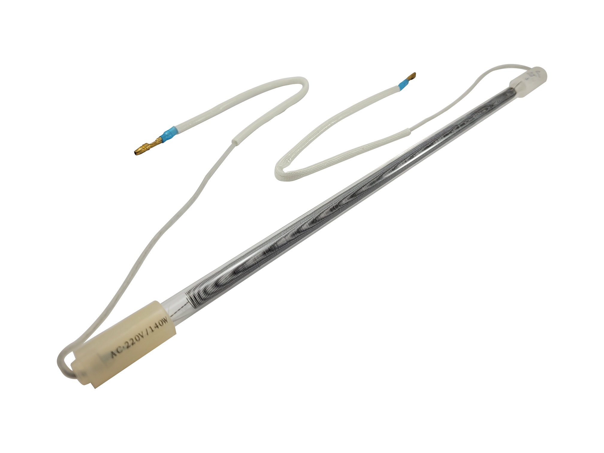 RESISTENCIA HELADERA 13" VIDRIO 220V &frasl;140W REEMPLAZO GAFA  