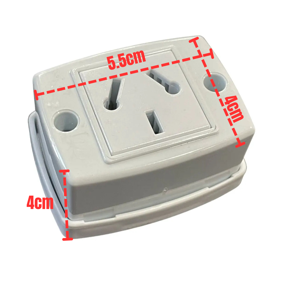 BASE TOMA EXTERIOR 10A NORMALIZADO   
