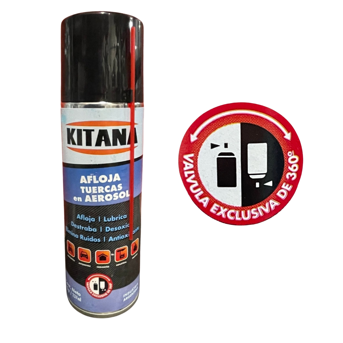 AFLOJA TUERCAS EN AEROSOL KITANA 163grs  