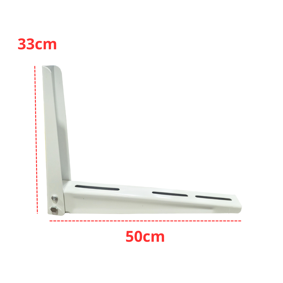 MENSULA 50CM CON KIT TORNILLERIA  