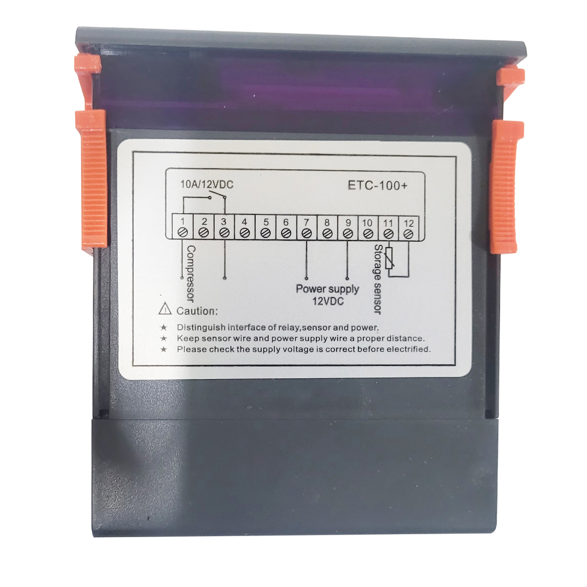 COMBISTATO CONTROL DE TEMPERATURA ETC-100+ 12V 10A 1 SONDA  