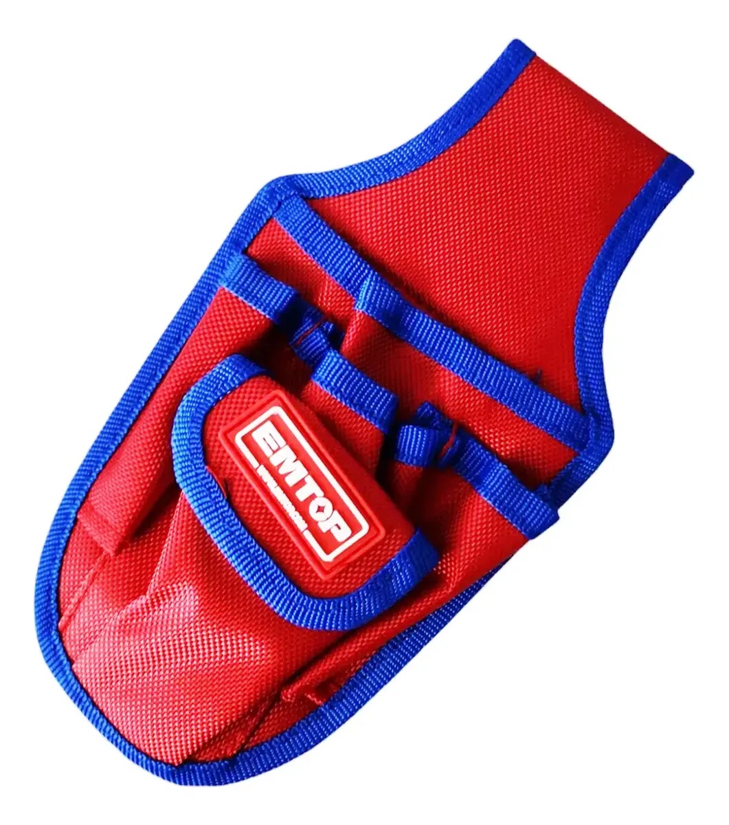 CARTUCHERA PORTAHERRAMIENTAS 5 BOLSILLOS EMTOP  