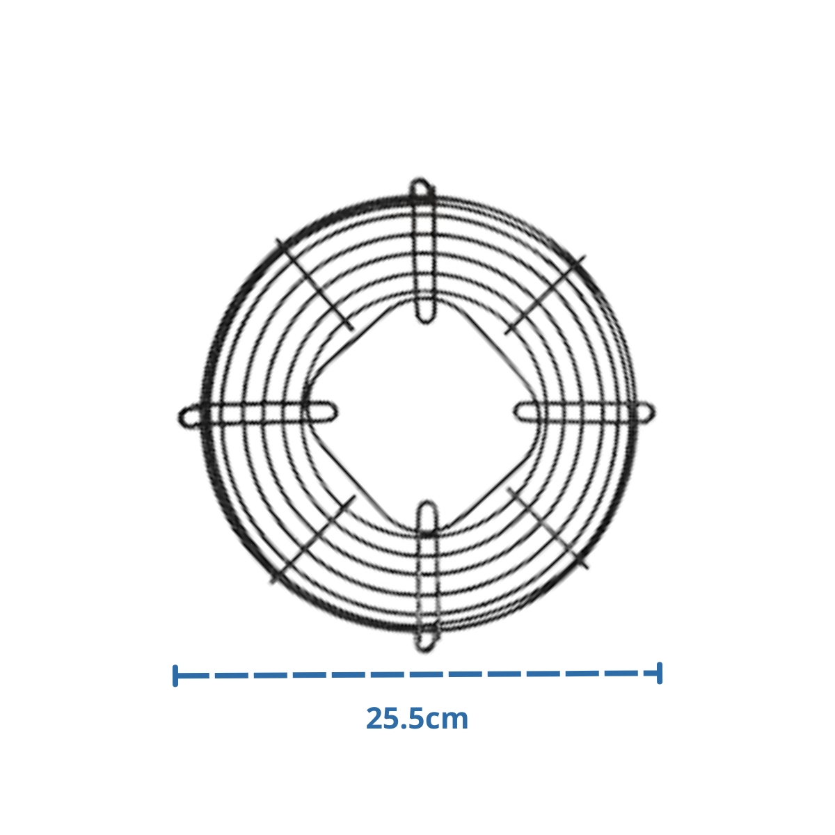 REJILLA PARA CONDENSADOR HELADERA COMERCIAL 254MM  