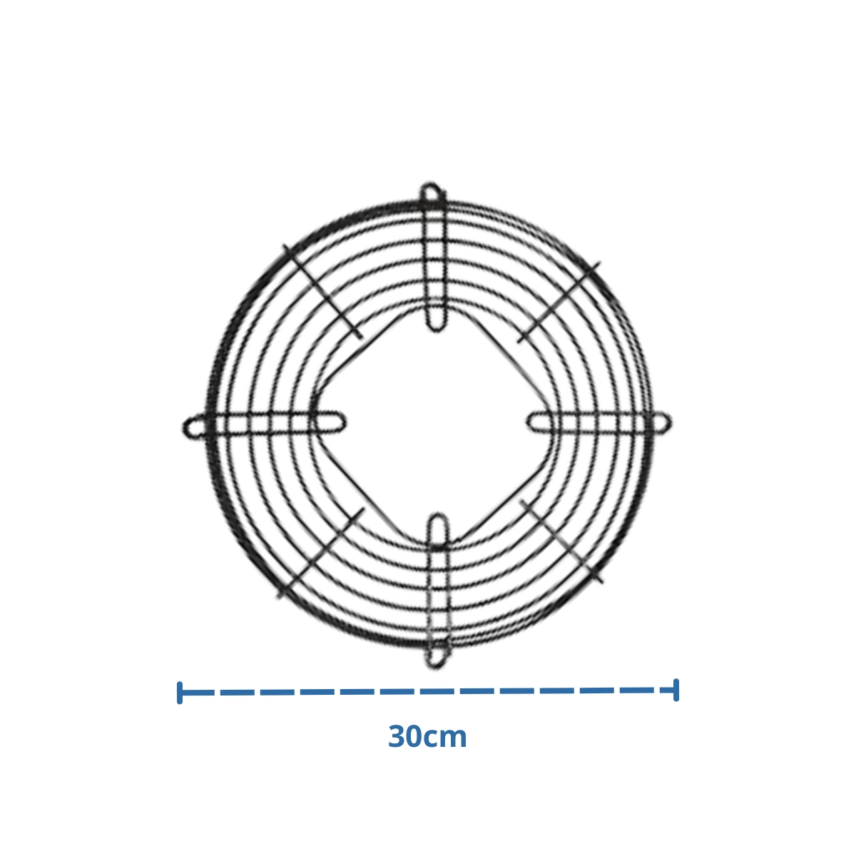 REJILLA PARA CONDENSADOR HELADERA COMERCIAL 300MM  