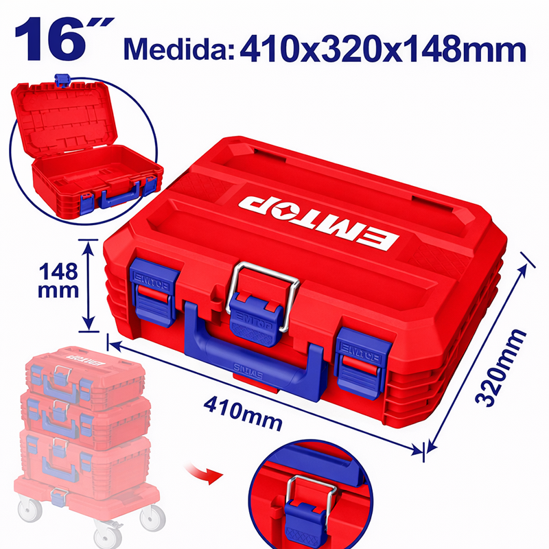 CAJA ENCASTRABLE PACKOUT 16" EMTOP  