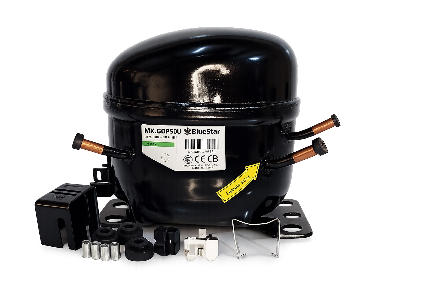 COMPRESOR BLUESTAR 1&frasl;3 R290 GQR60U 340W MT COMERCIAL  