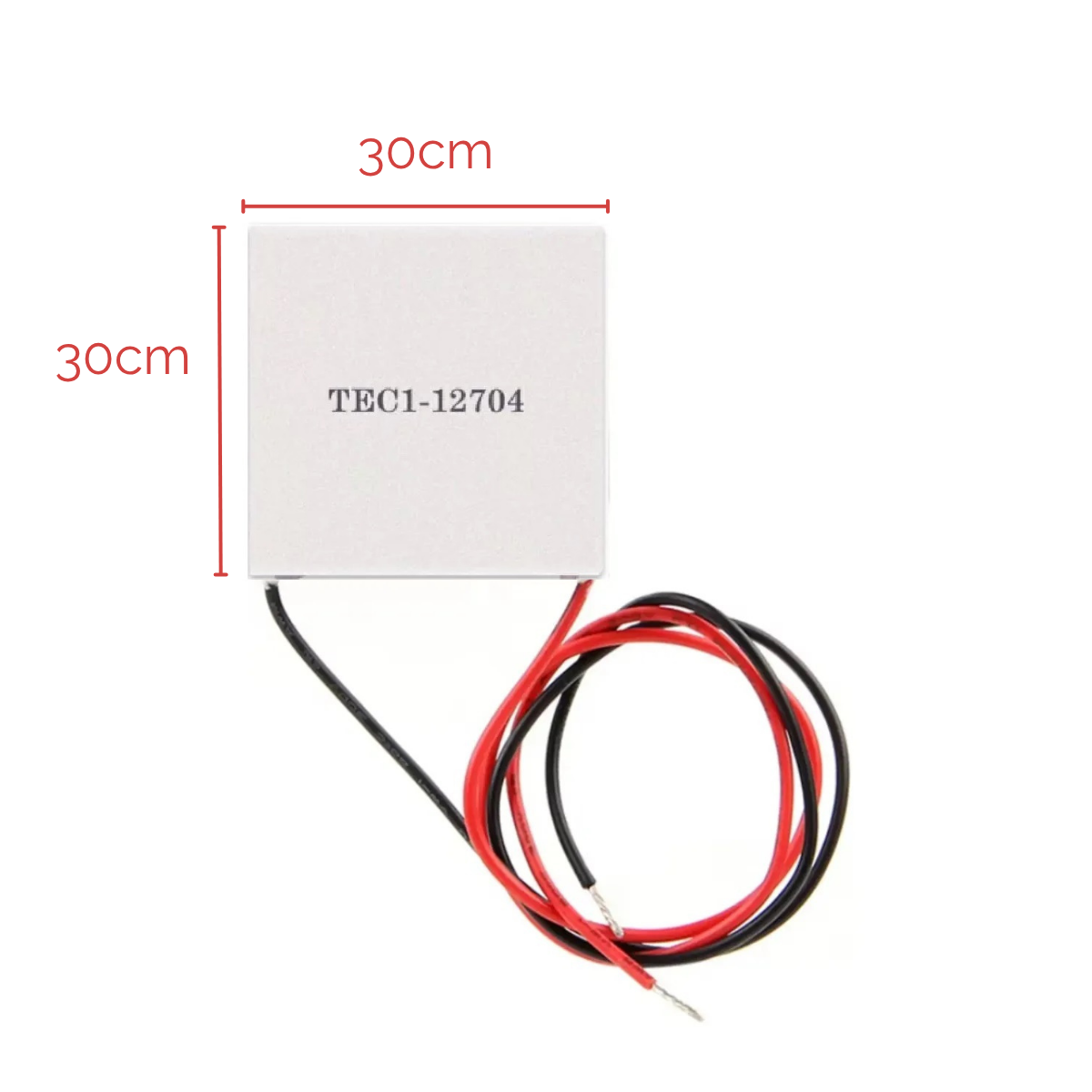PLACA CELDA PELTIER 12704 30X30MM 33W 4A  
