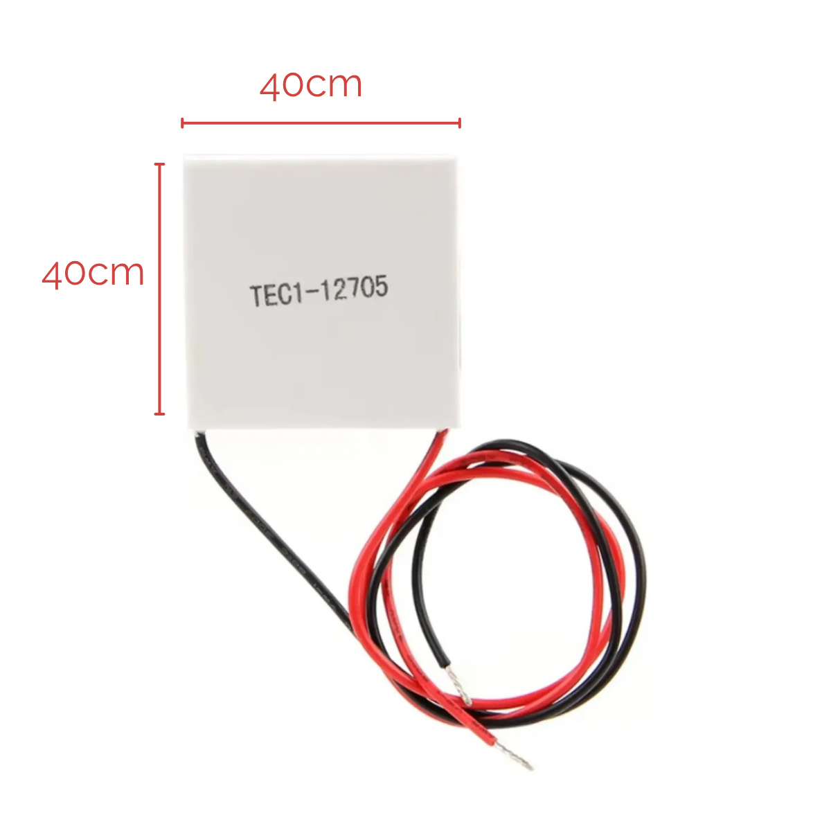 PLACA CELDA PELTIER 12705 40X40MM 41W 5A  
