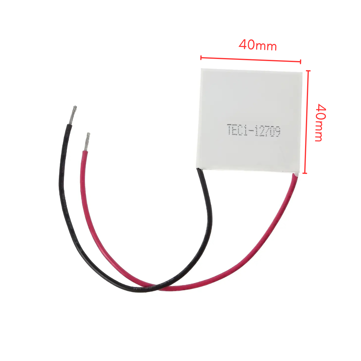 PLACA CELDA PELTIER 12709 40X40MM 80W 9A  